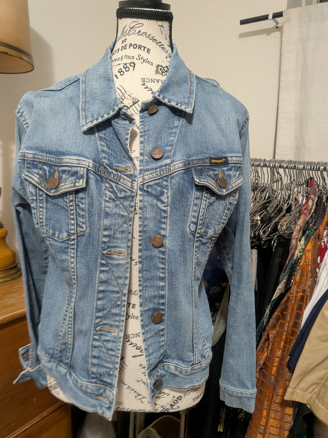Wrangler Authentic Western Denim Jacket - photo 2