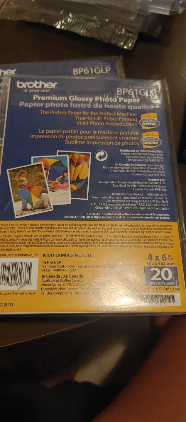 Assorted Glossy Photo Paper (Canon, HP, Staples, Brother) - photo 3