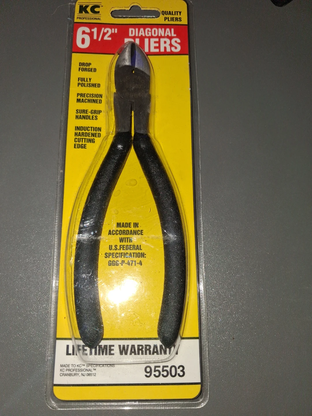 KC Professional 6 1/2" Diagonal Pliers