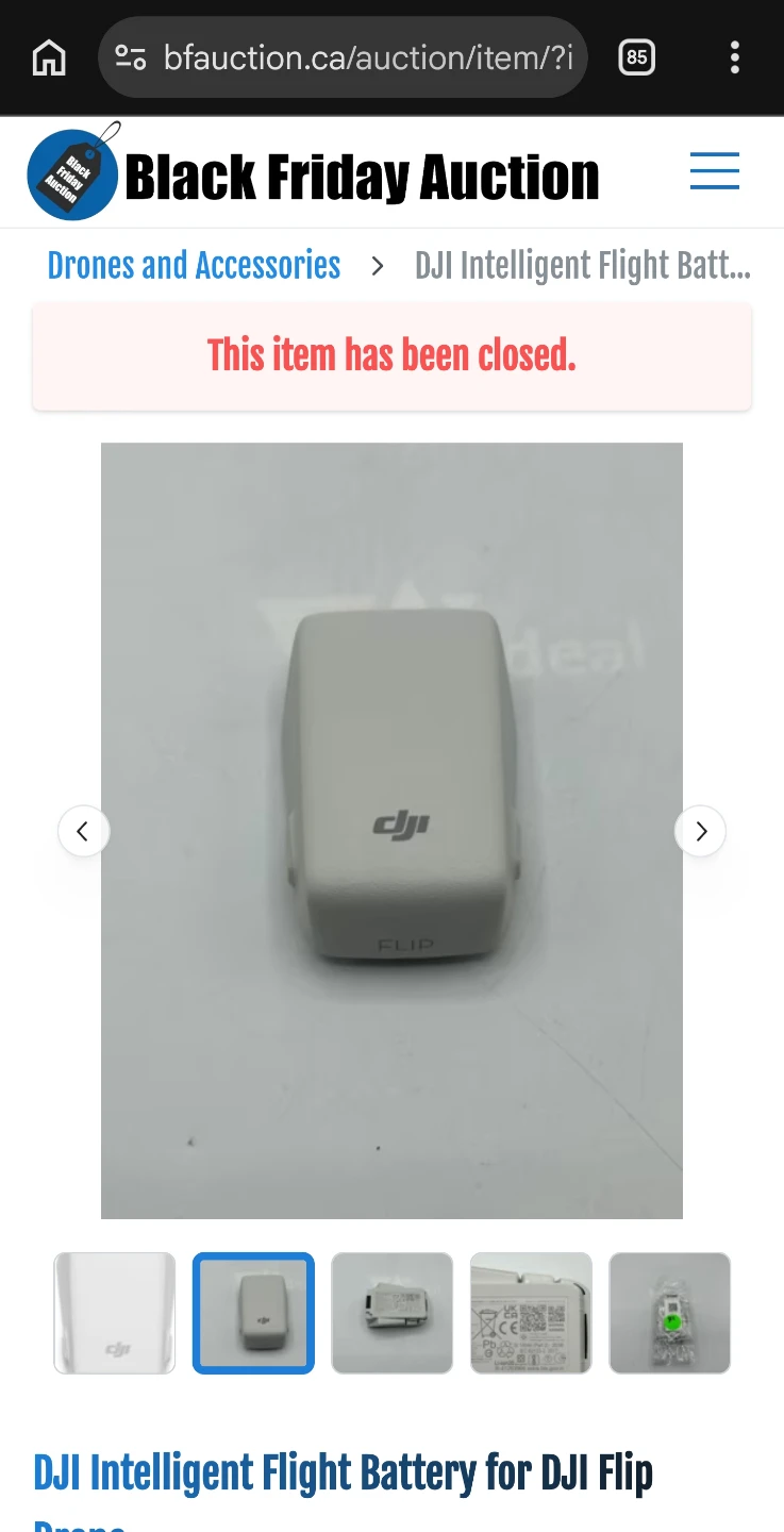 DJI Intelligent Flight Battery for DJI Flip Drone - photo 3