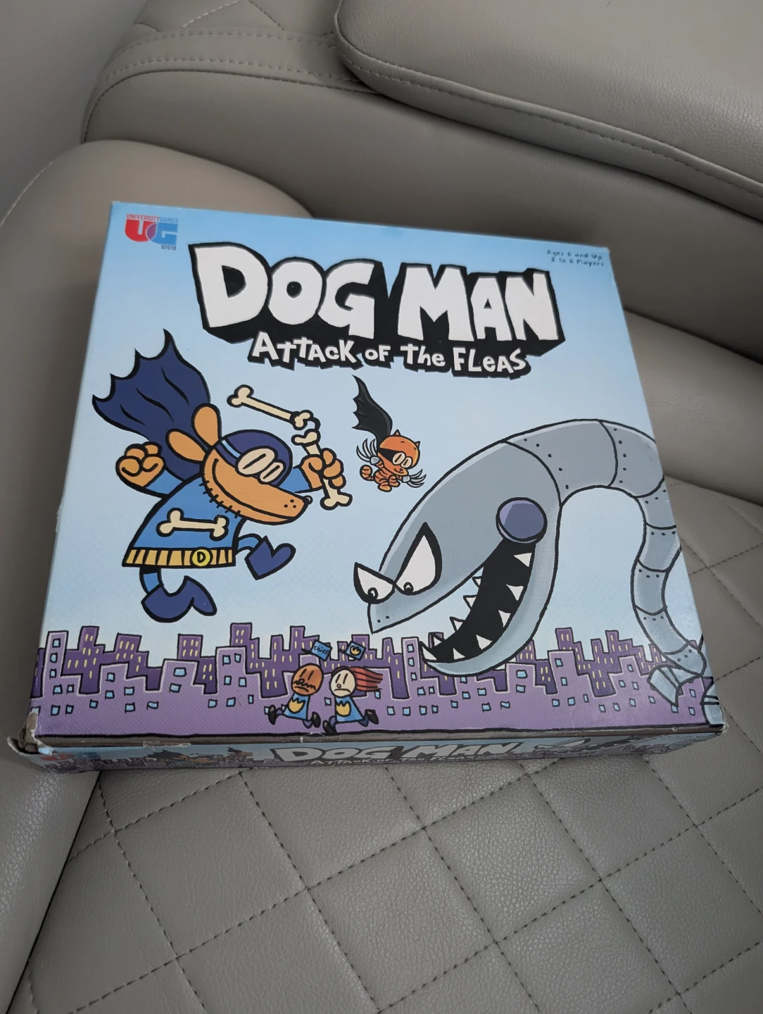 Dog Man Attack of the Fleas Board Game