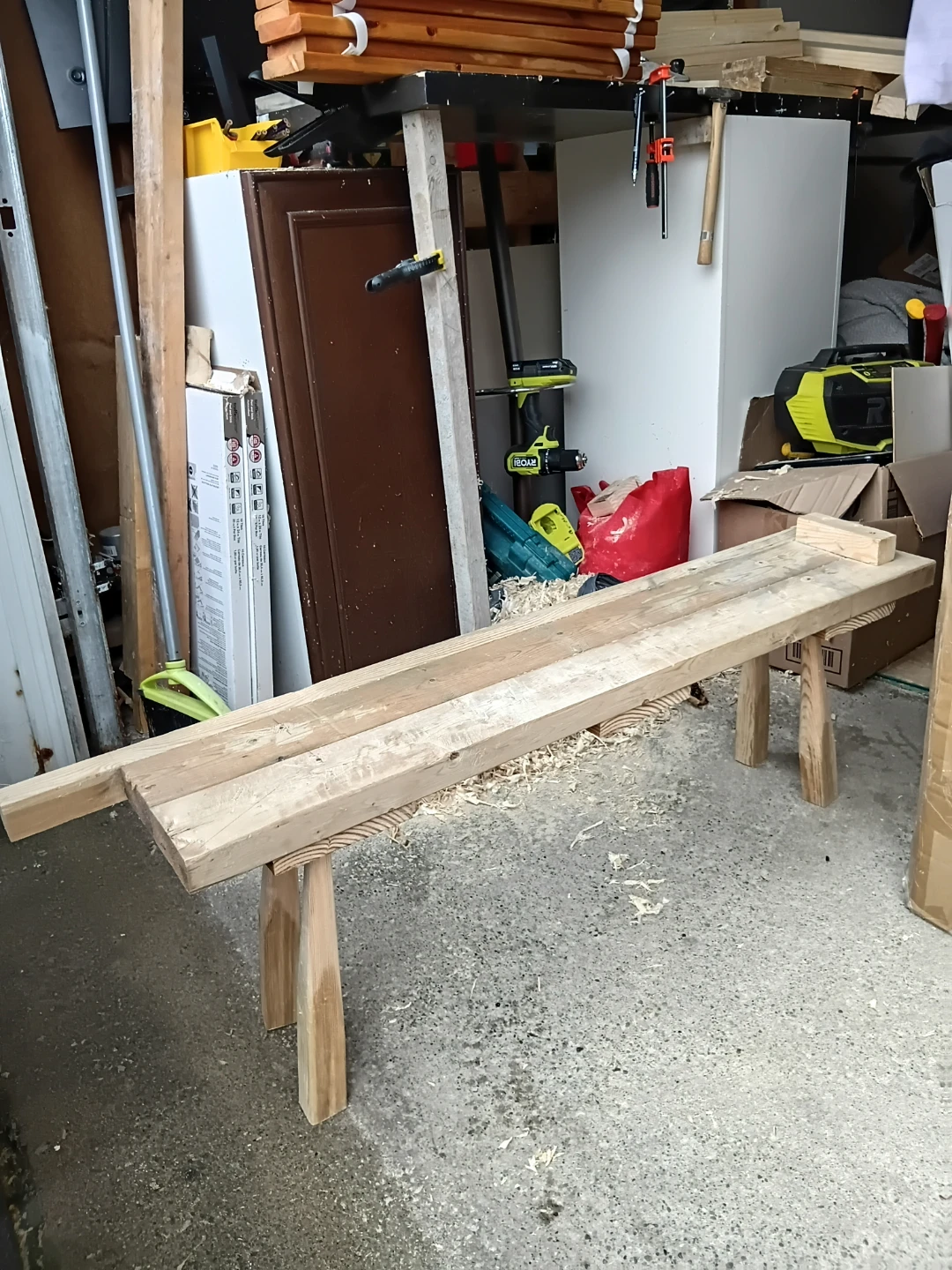 Wooden Bench