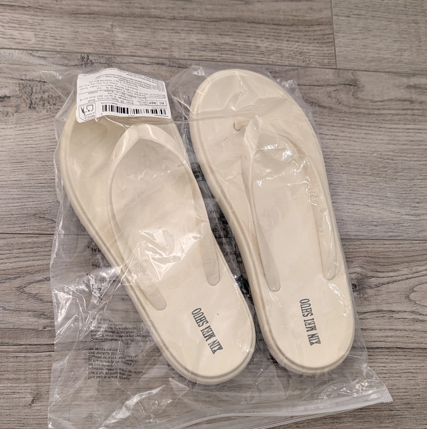 Creamy Flip Flops 37 NEW - photo 2