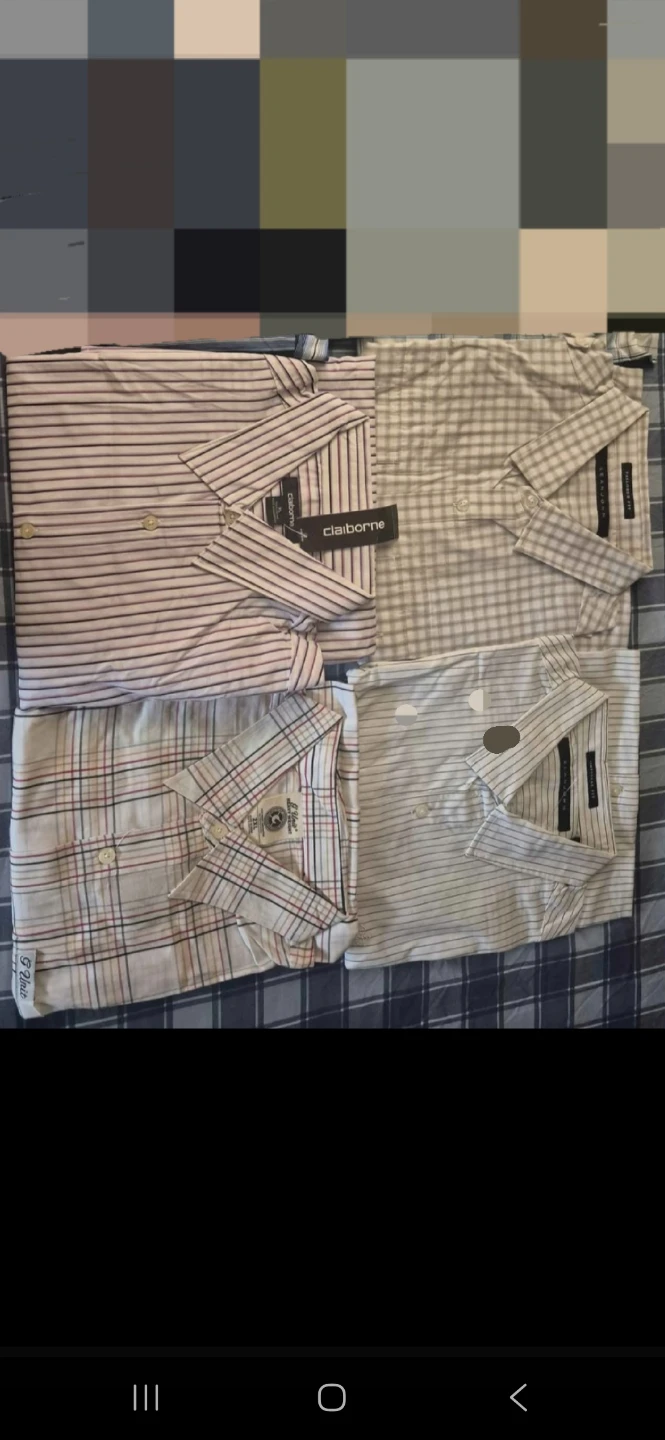 Bundle of 4 Men's Dress Shirts