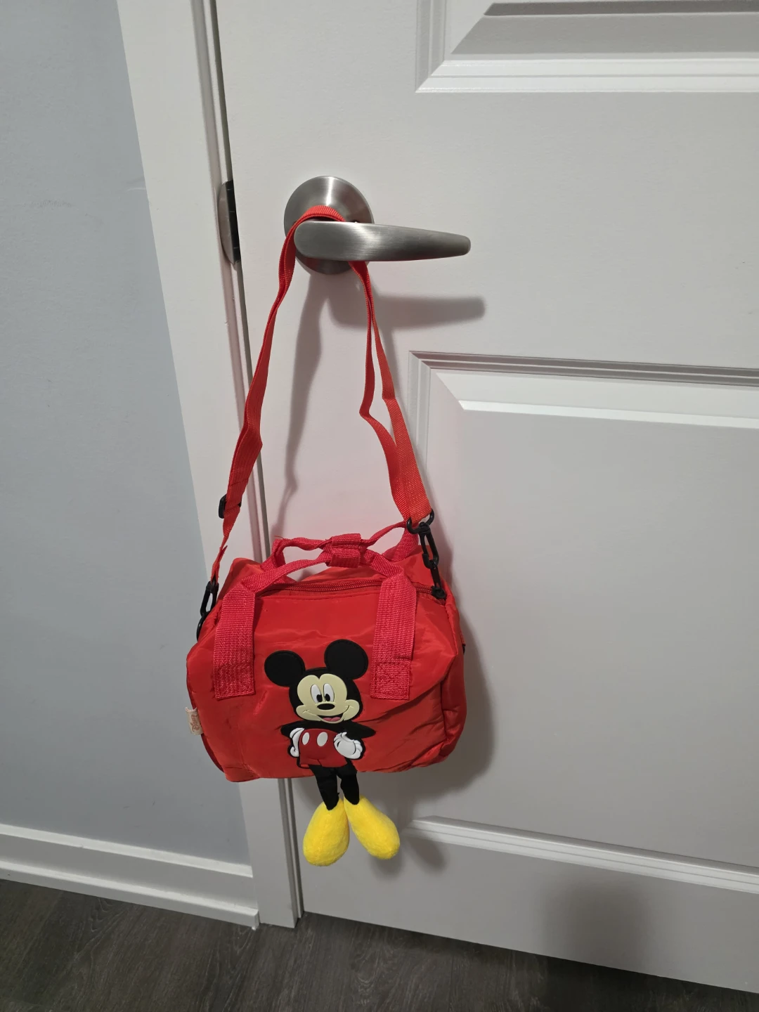 Mickey Mouse Red Duffle Bag