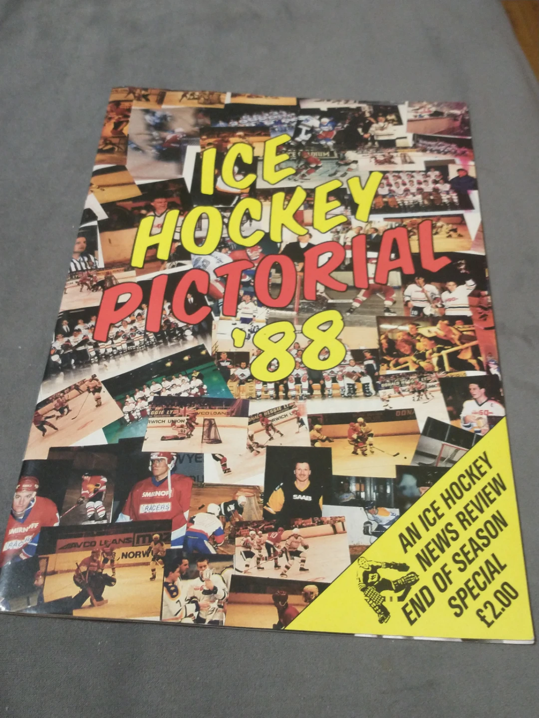 (UK) Ice Hockey Pictorial '88 Magazine