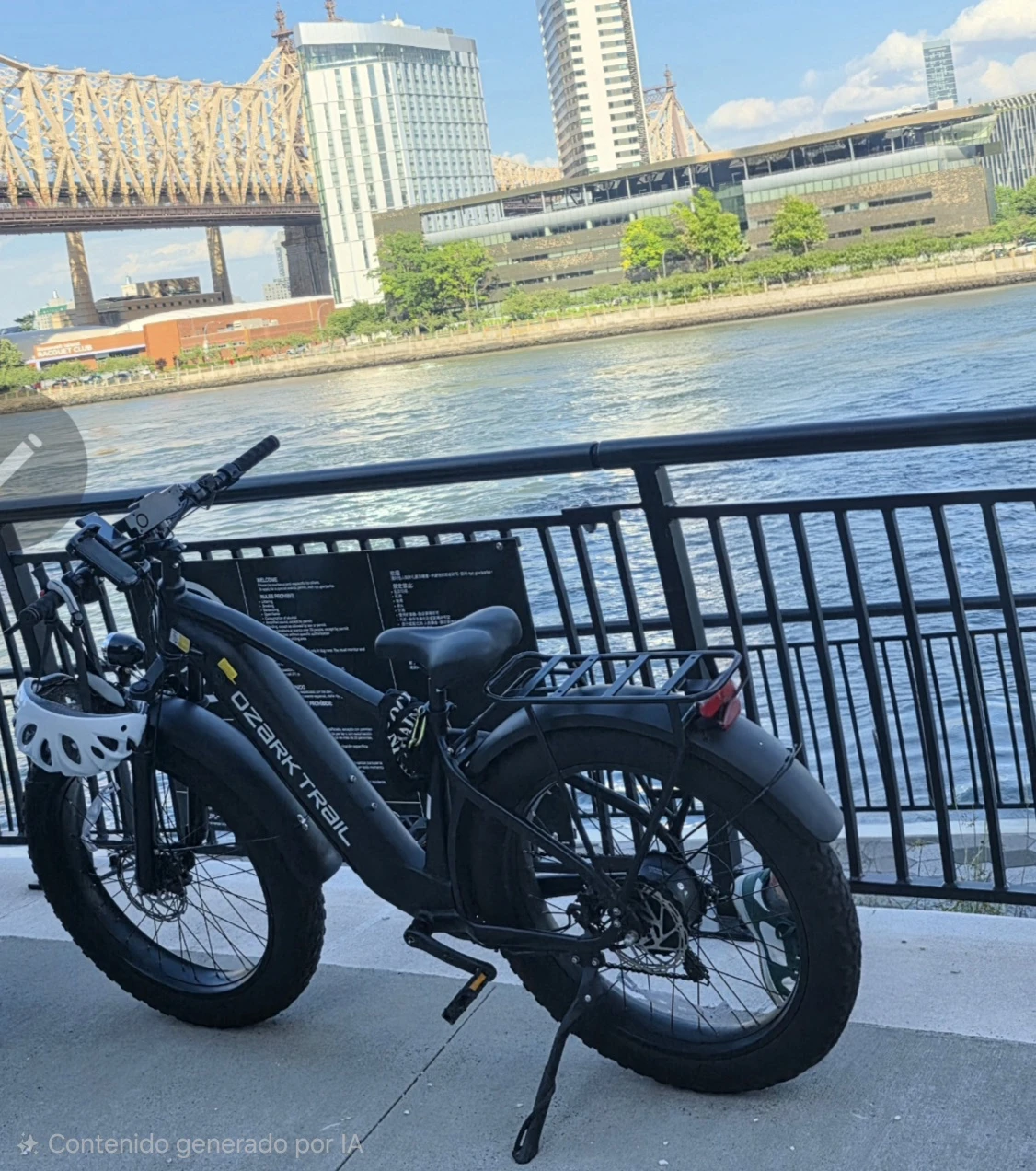 Ozark Trail Electric Fat Tire Bike
