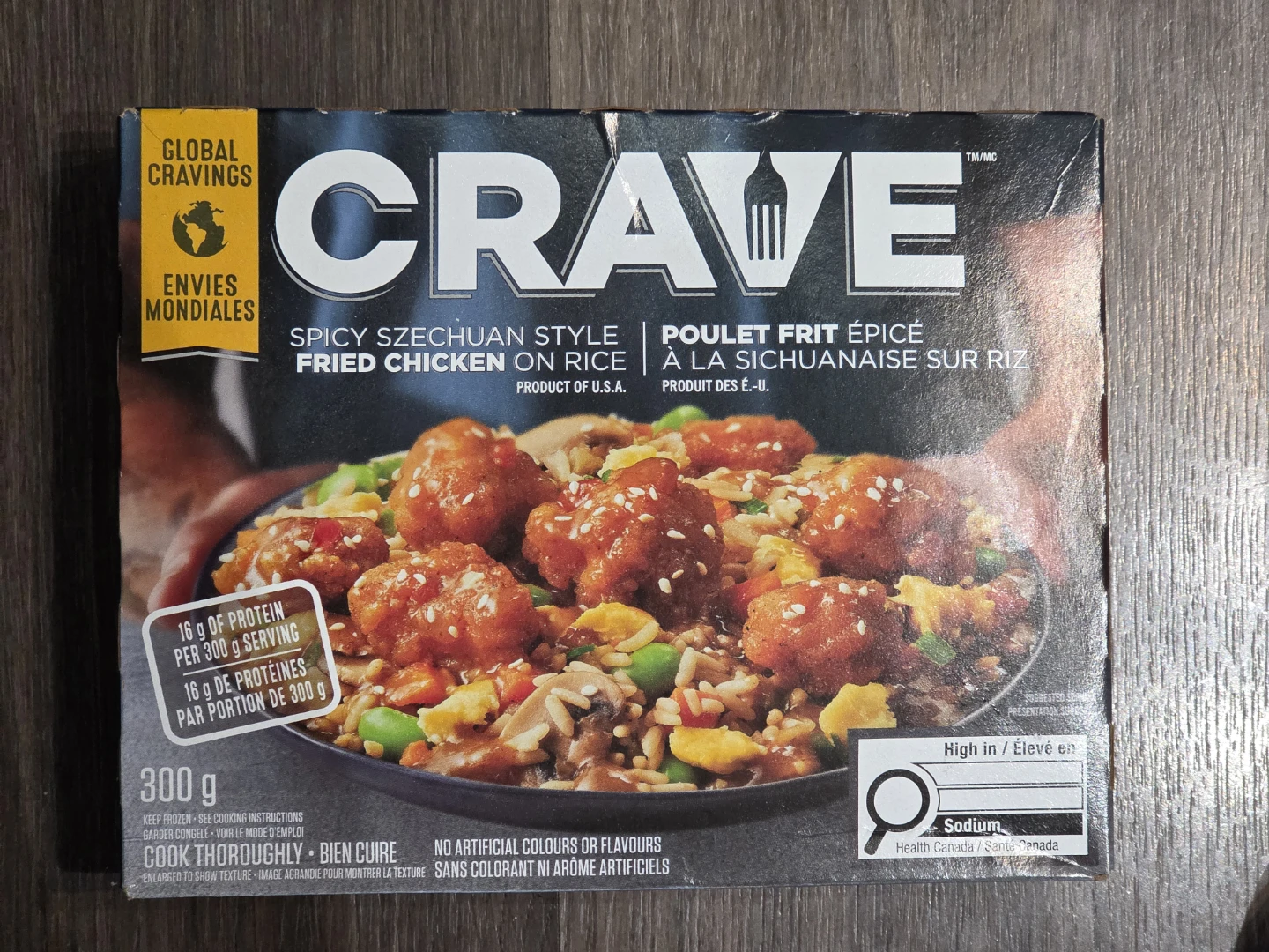 Free SPICY Szechuan-style fried chicken with rice