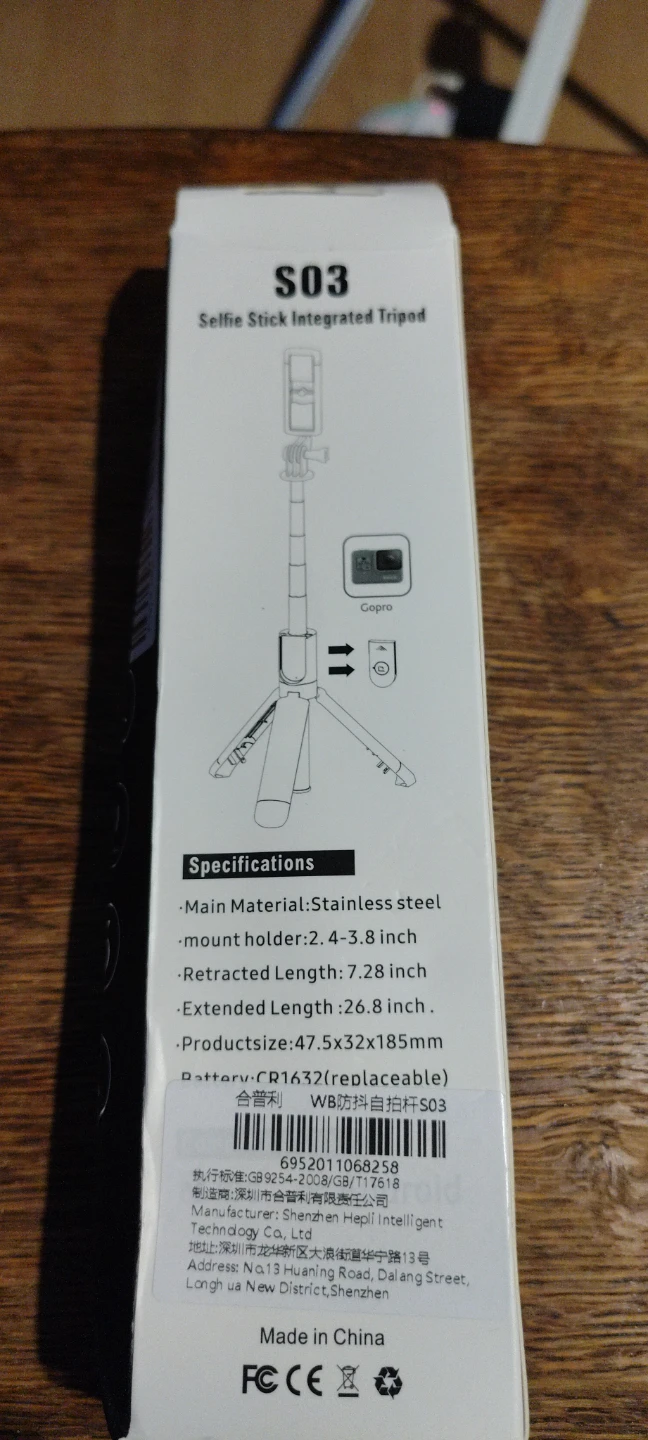 S03 Selfie Stick Integrated Tripod - photo 3