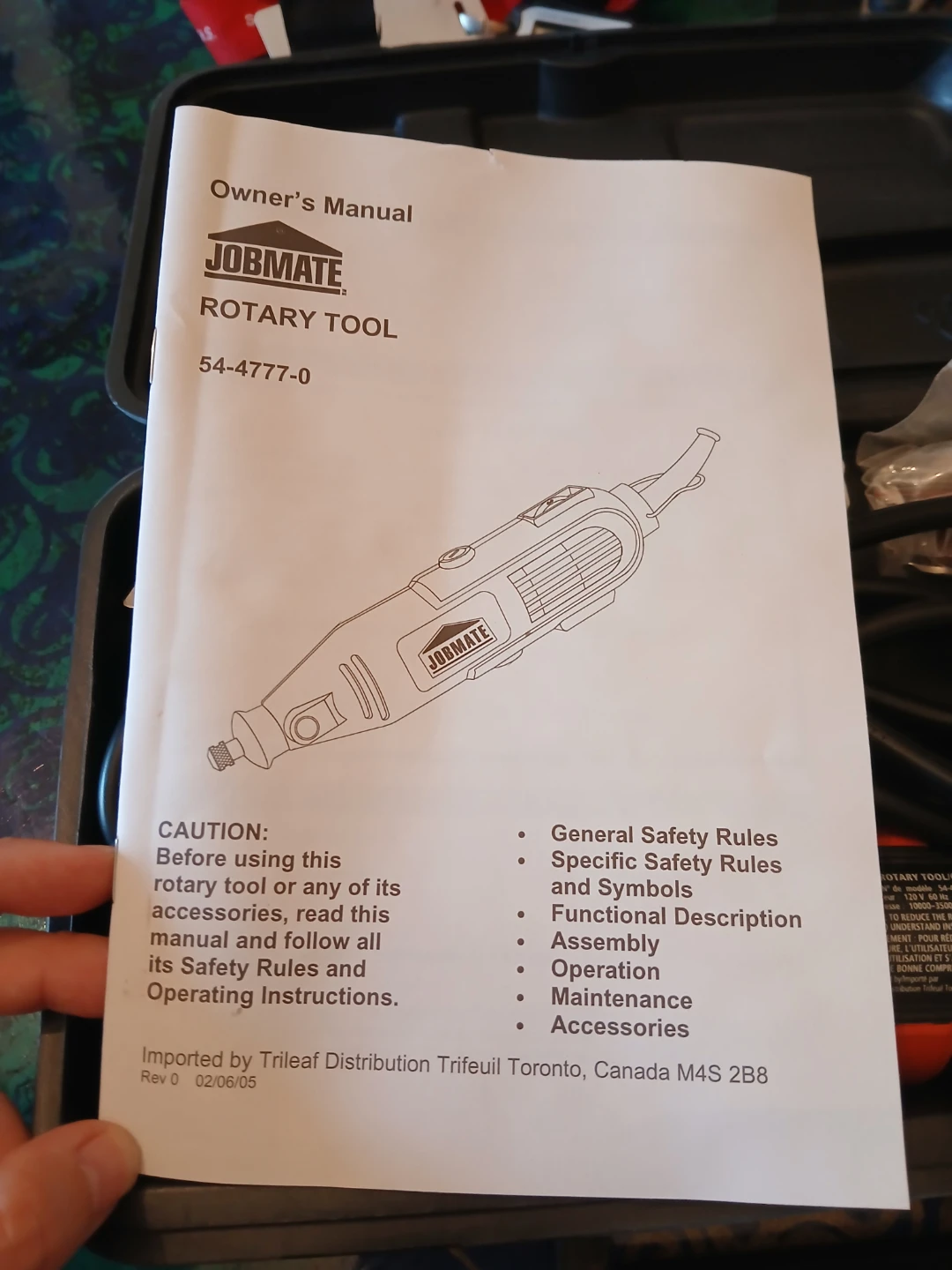 Jobmate Rotary Tool - photo 3