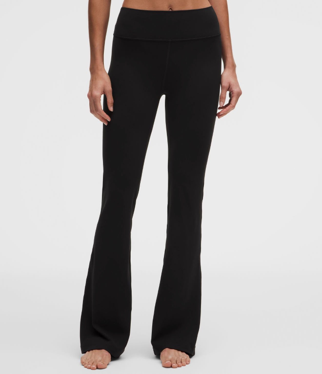 Lululemon Black Flare Yoga Pants