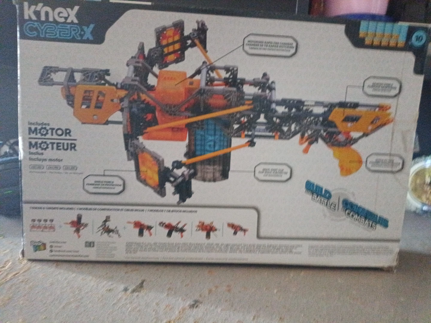 K'nex Cyber-X C10 Crossover Legacy Building Set - photo 2