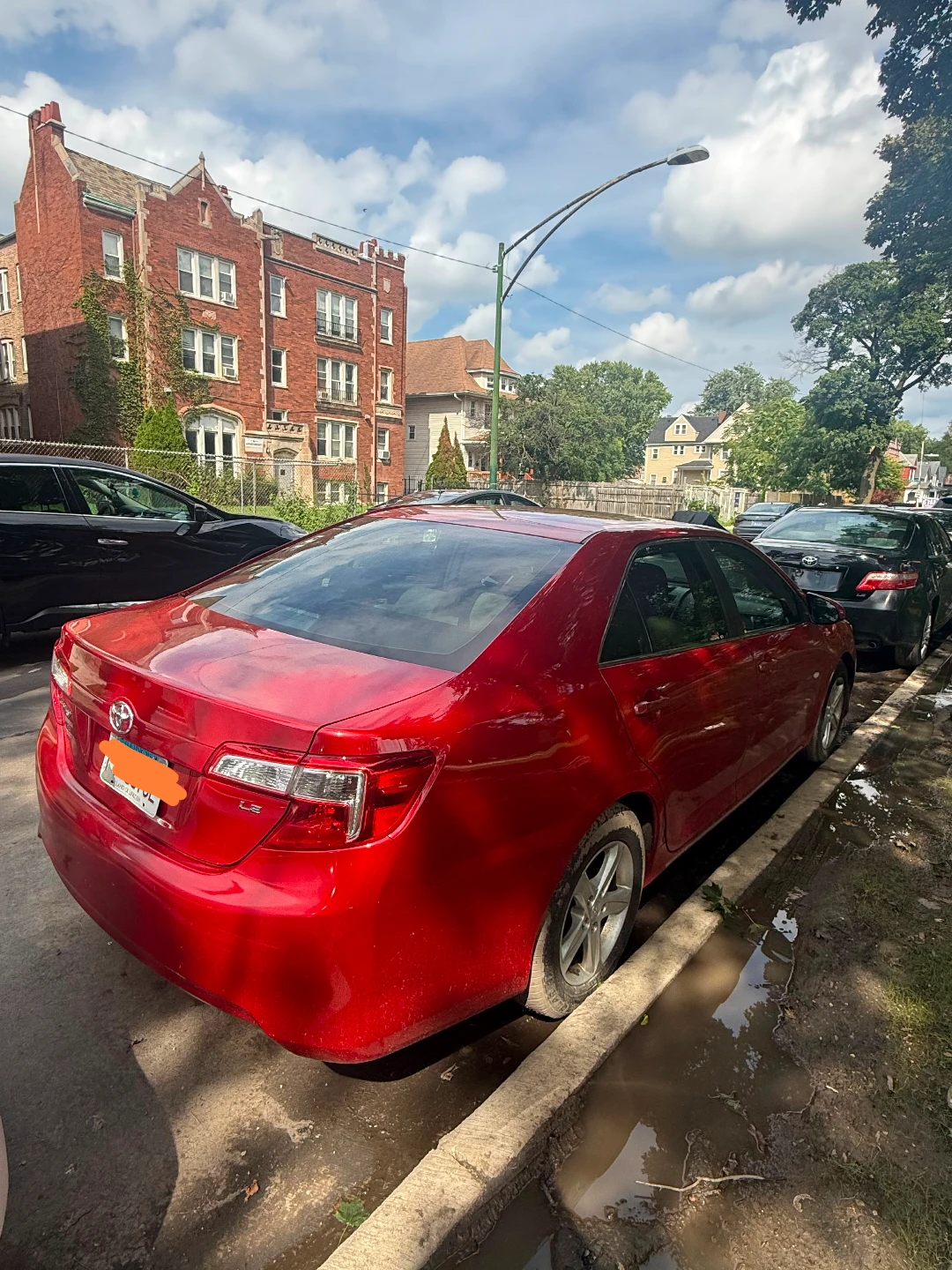 Red Toyota Camry Sedan - photo 2