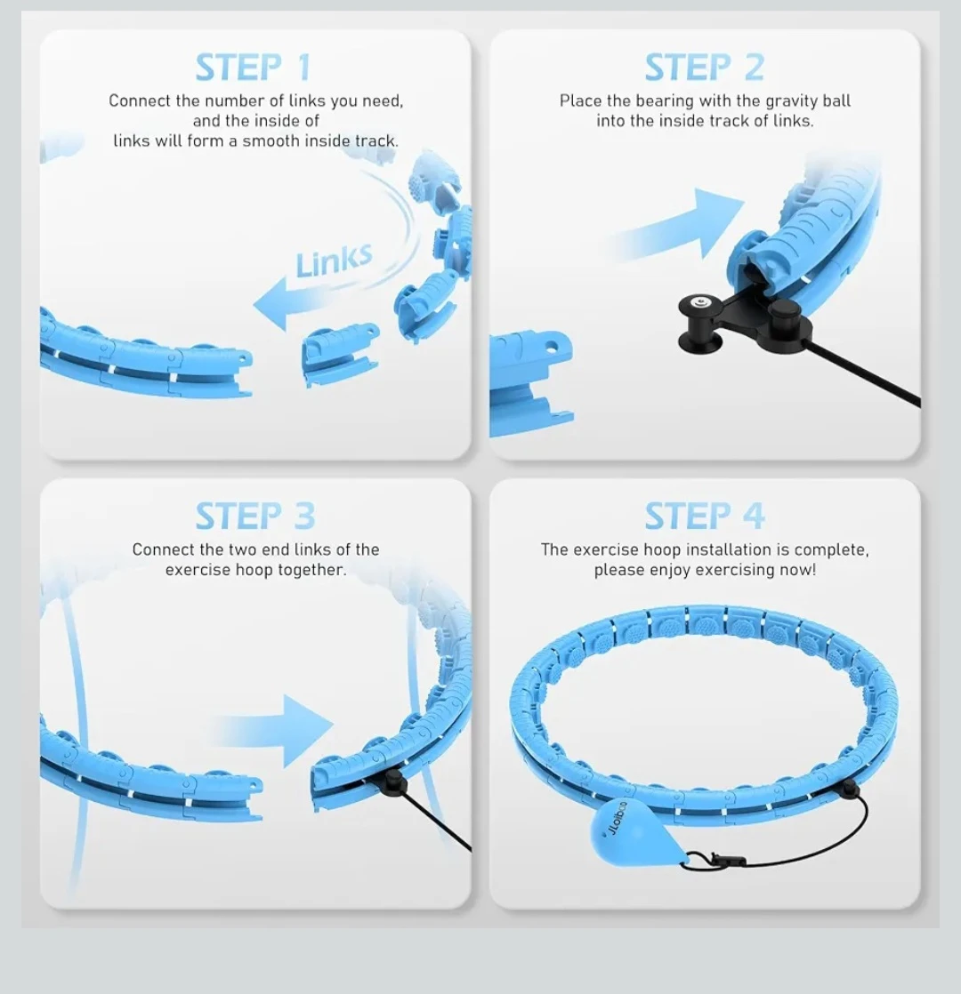 Weighted Hula Circle Hula Loop - photo 3