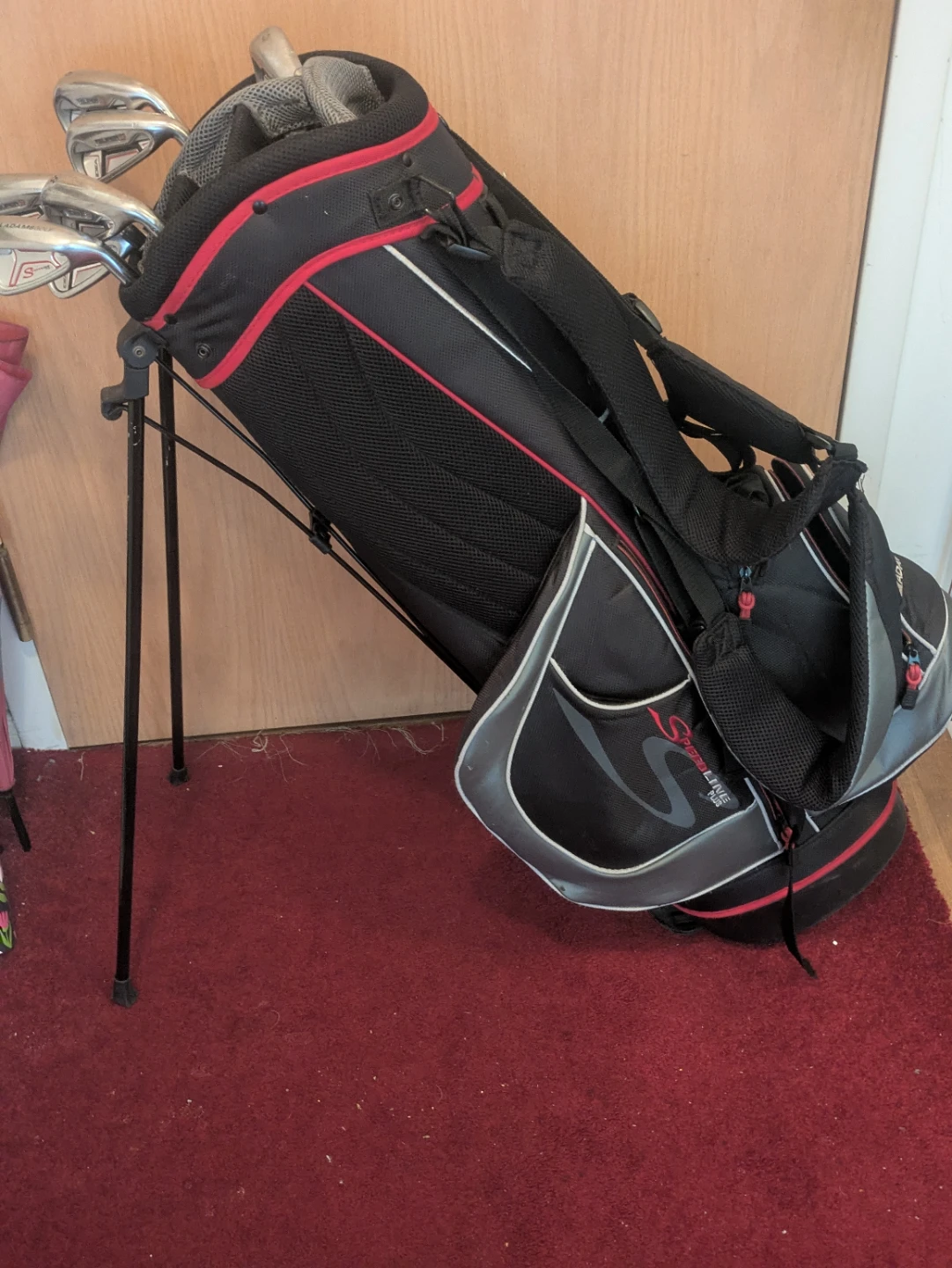 Adams Golf Stand Bag with Golf Clubs