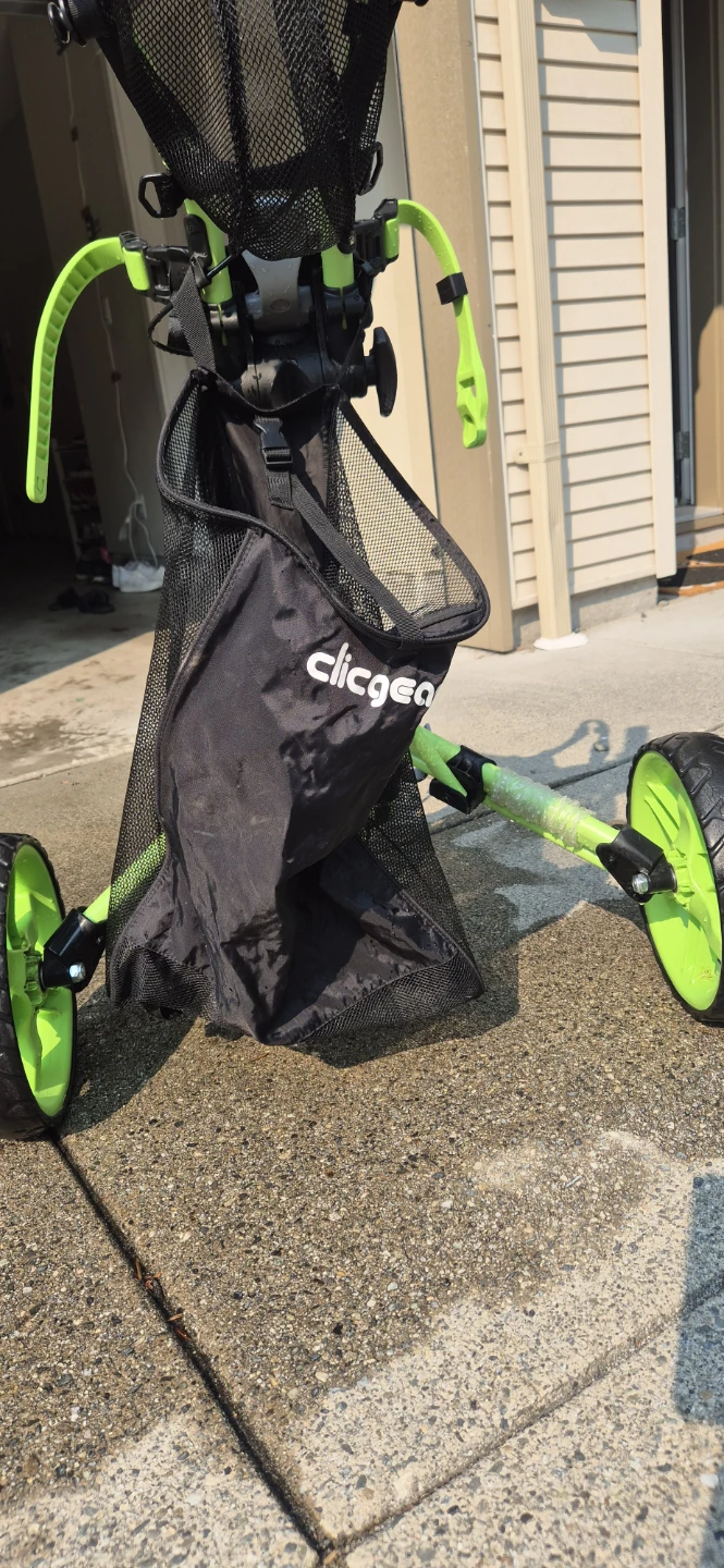 Clicgear Golf Push Cart - Green - photo 2