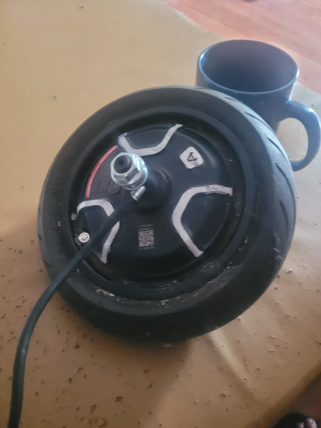 Electric Scooter Hub Motor Wheel Assembly - photo 3