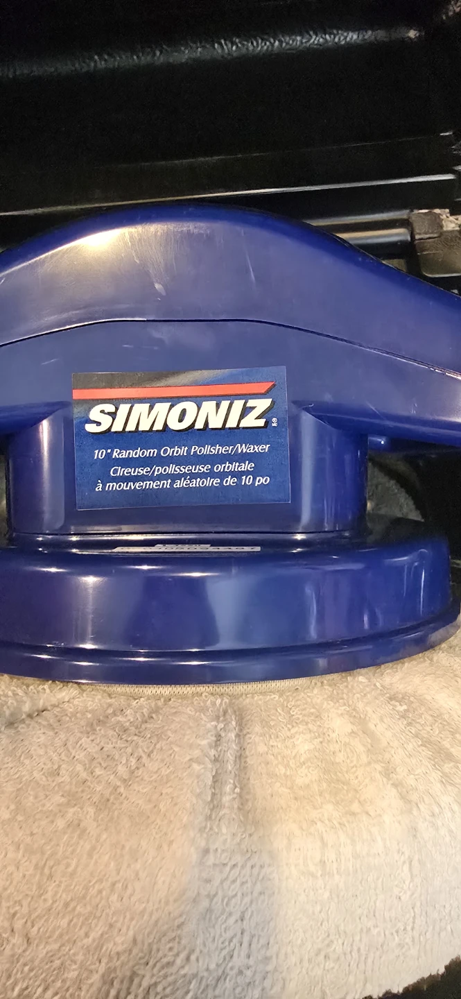 SIMONIZ 10" Random Orbit Polisher/Waxer with Case