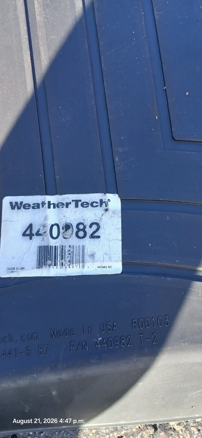 Weather tec Mats 2007 to 2011 CRV - photo 2