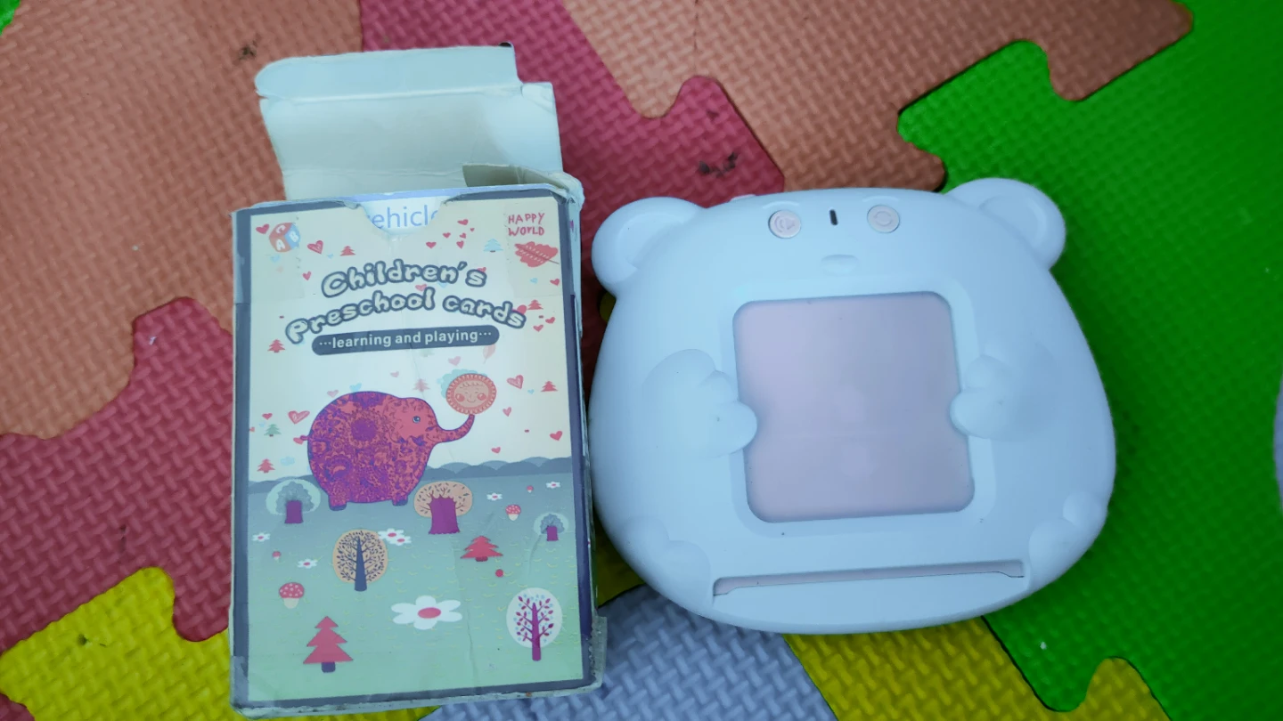 Children's Preschool Learning Cards Device