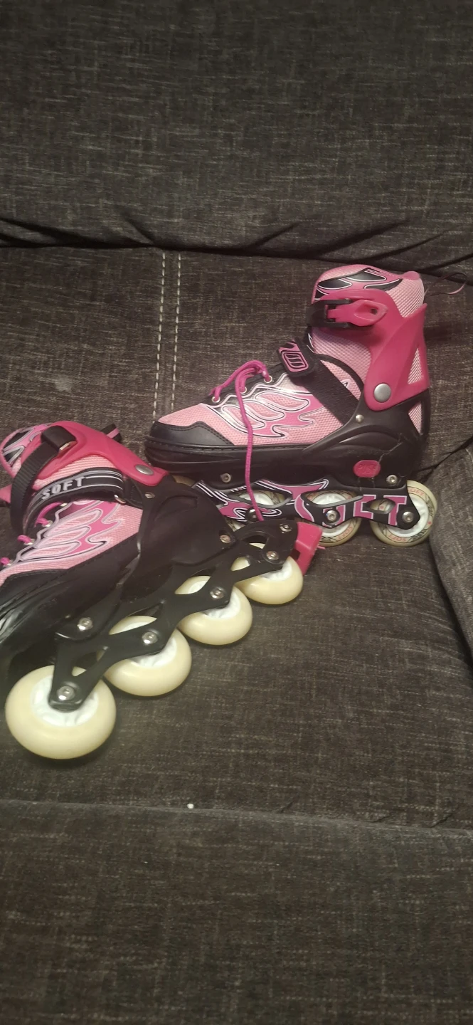Pink and Black Inline Skates - photo 3
