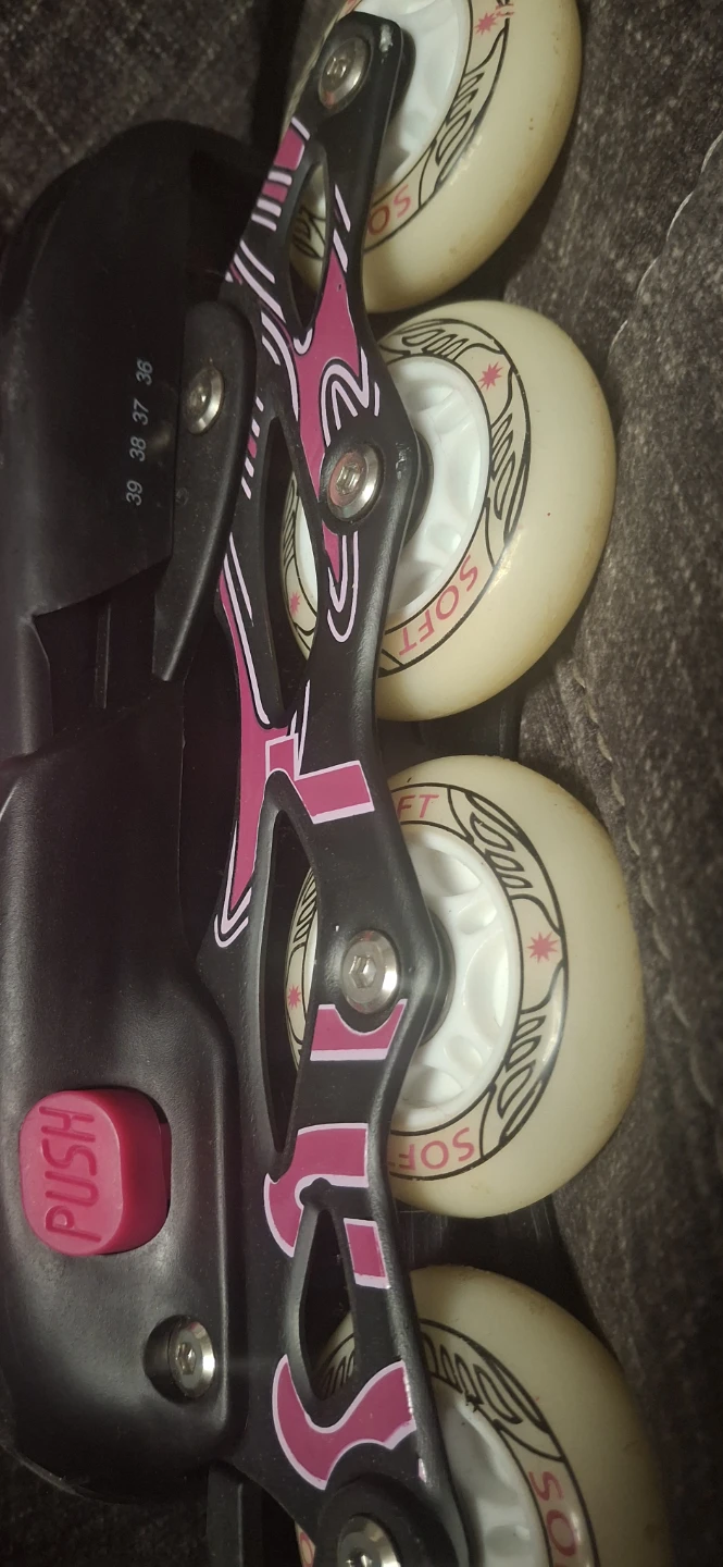 Pink and Black Inline Skates - photo 4
