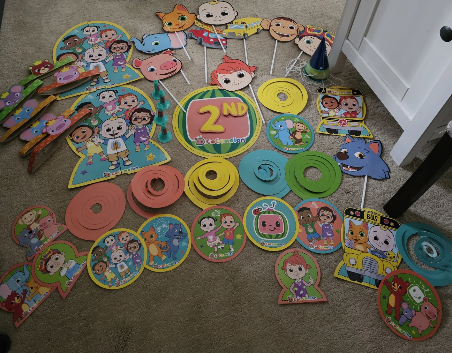 Cocomelon Party Pack and Toys Bundle