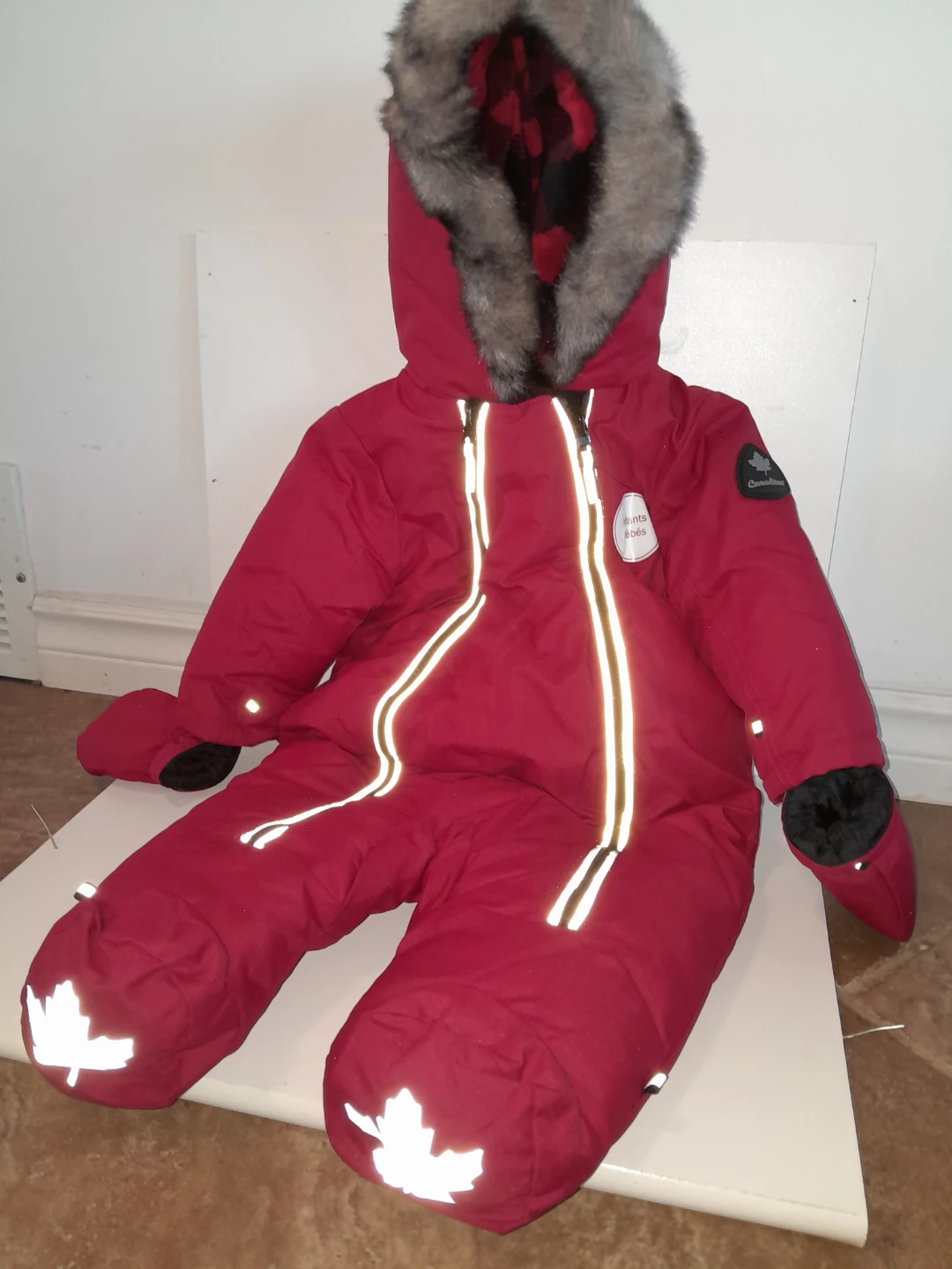 Red Columbia Baby Snowsuit - photo 2
