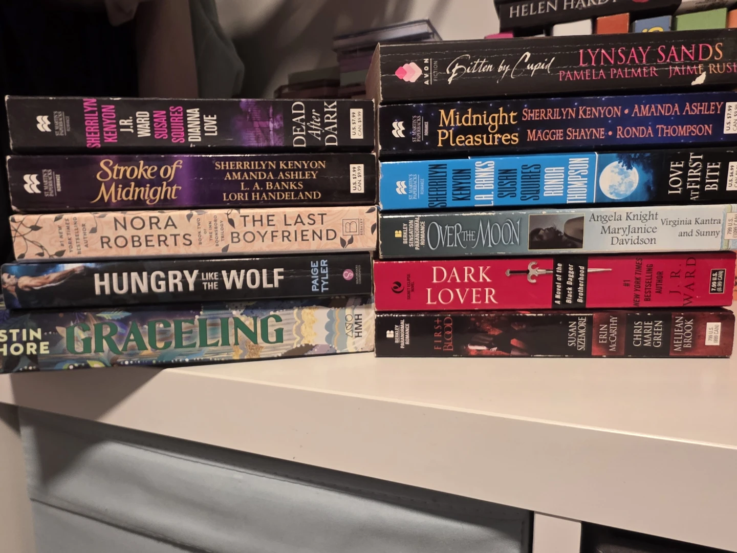 Collection of Romance and Fantasy Books