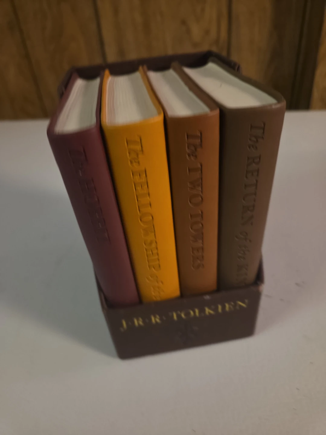 J.R.R. Tolkien Lord of the Rings Hardcover Box Set - photo 2