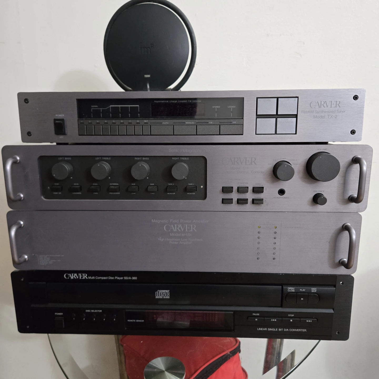 Carver C-1 Sonic Holography Preamplifier