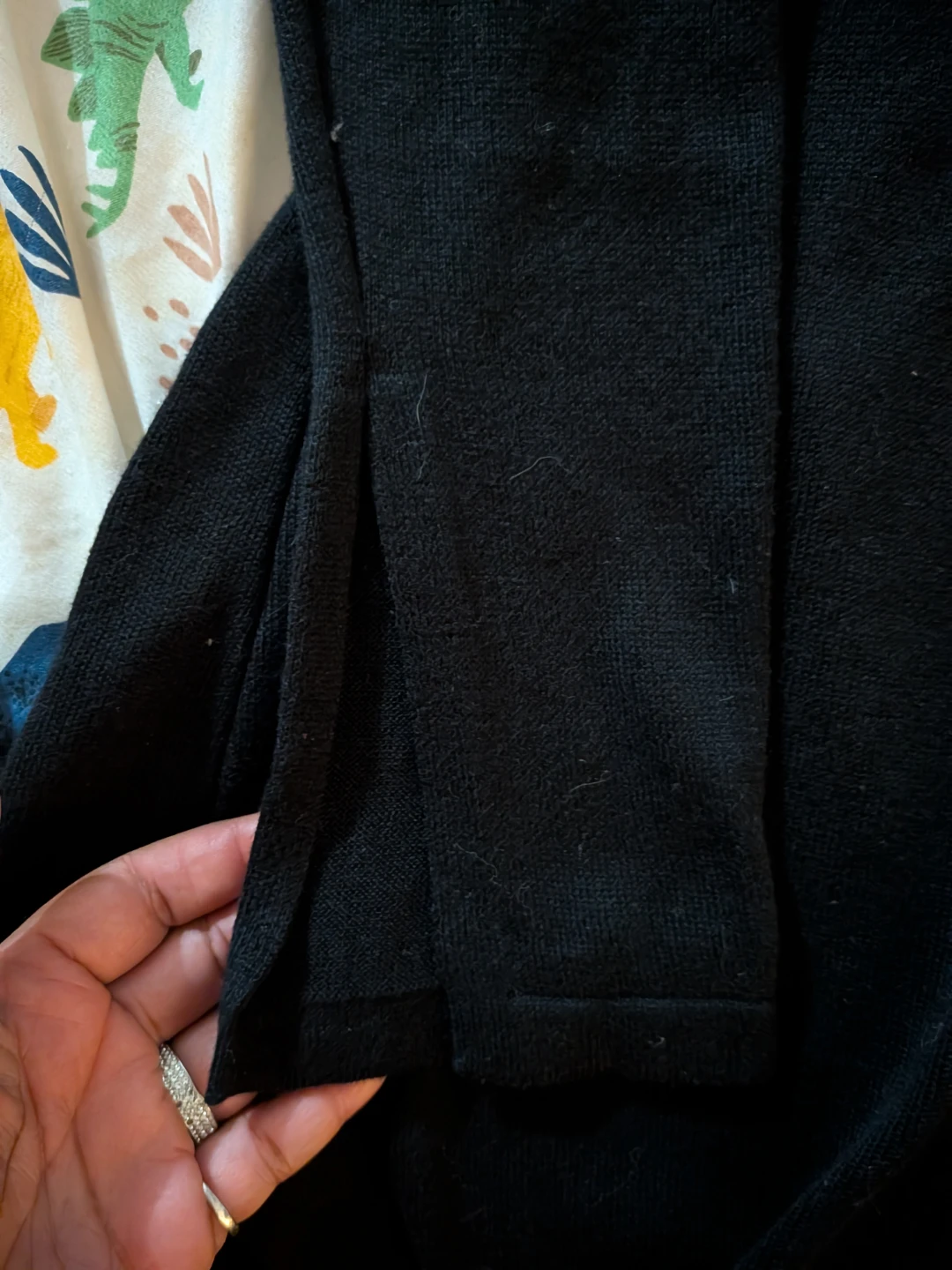 DJERF AVENUE Black Long Sleeve Top XS - photo 2