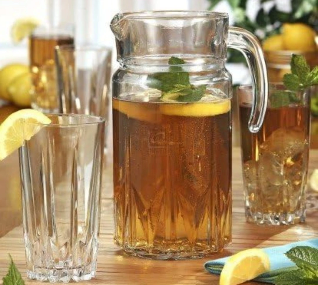 Crystal Clear Drinkware Set Jug & Glasses - photo 3