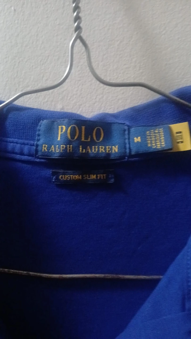 Polo Ralph Lauren Custom Slim Fit Polo - Blue - photo 2