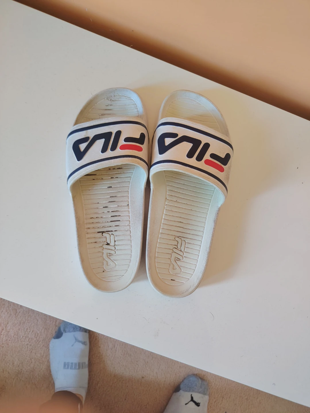Fila white slides - photo 2