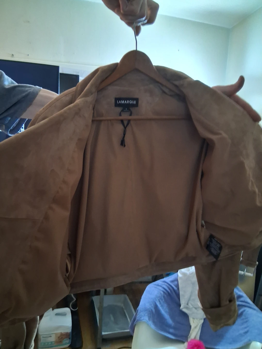 LAMARQUE Suede Moto Jacket - photo 3