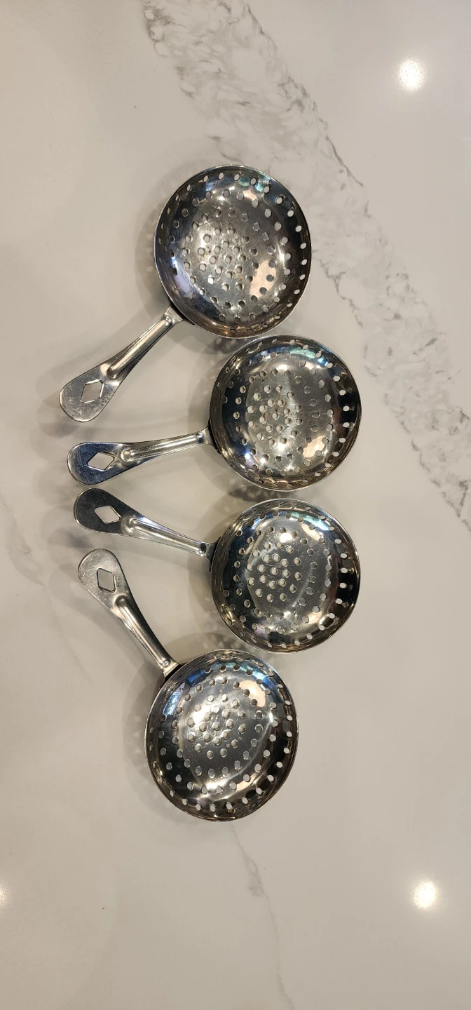 Set of 4  Metal Bar Strainers - photo 2