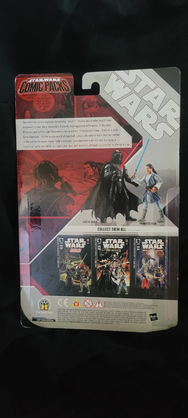 Star Wars "Infiniteities" Comic Packs  Leia & Darth Vader - photo 2