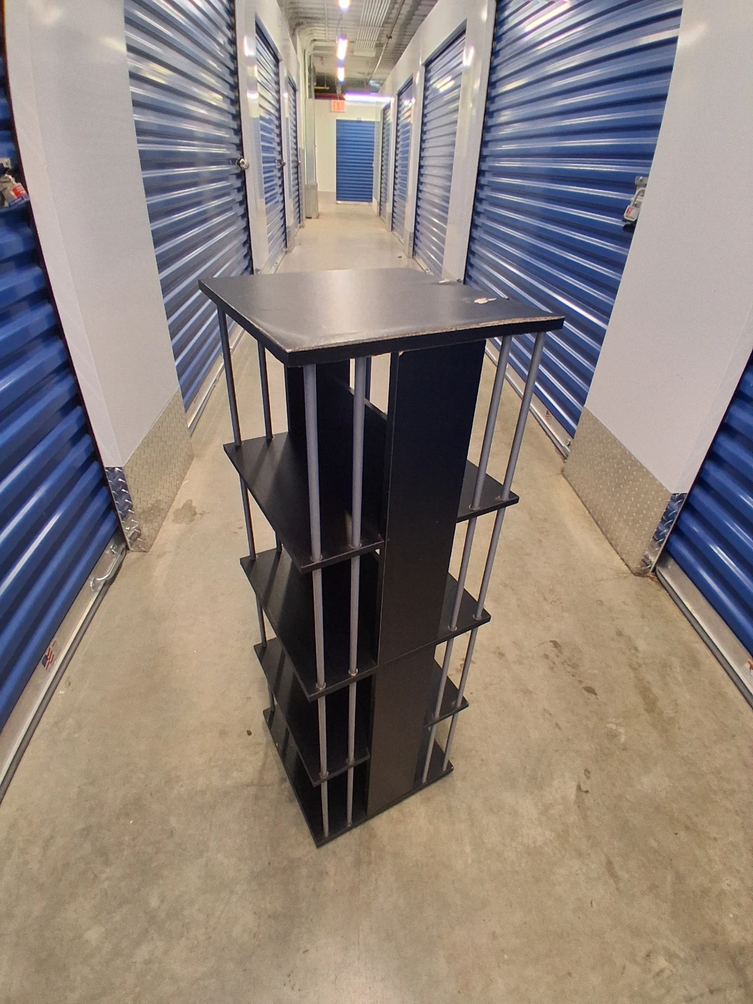 Black Multi-Shelf Stand