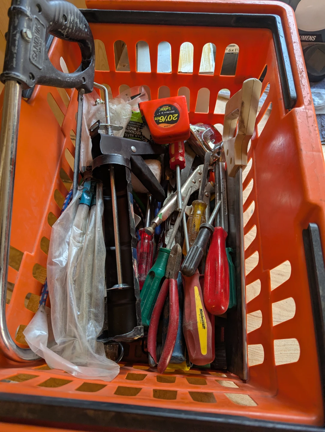 Basket Full of Mixed Tools - photo 2
