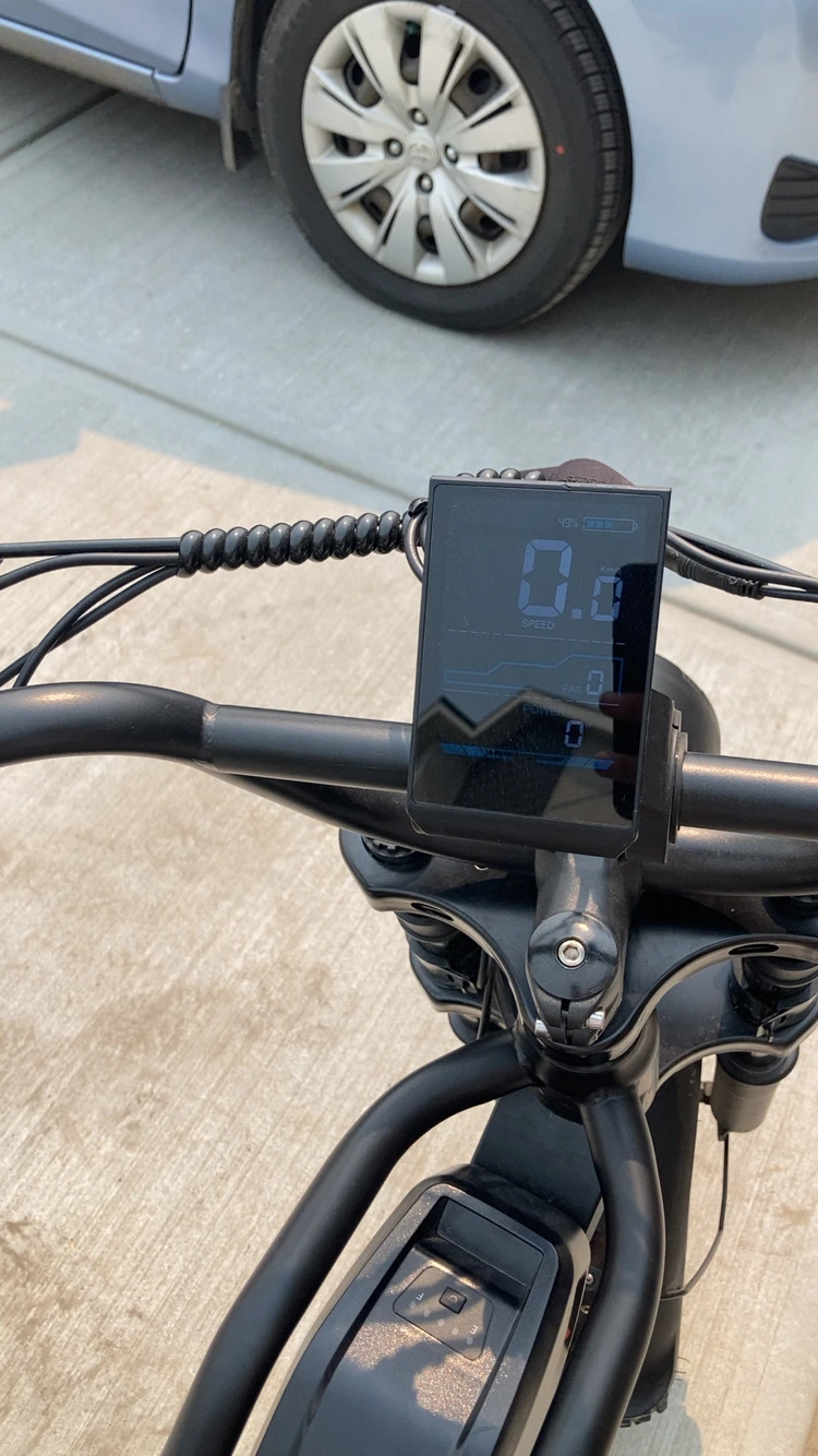 Black Fat Tire Electric Bike - photo 5