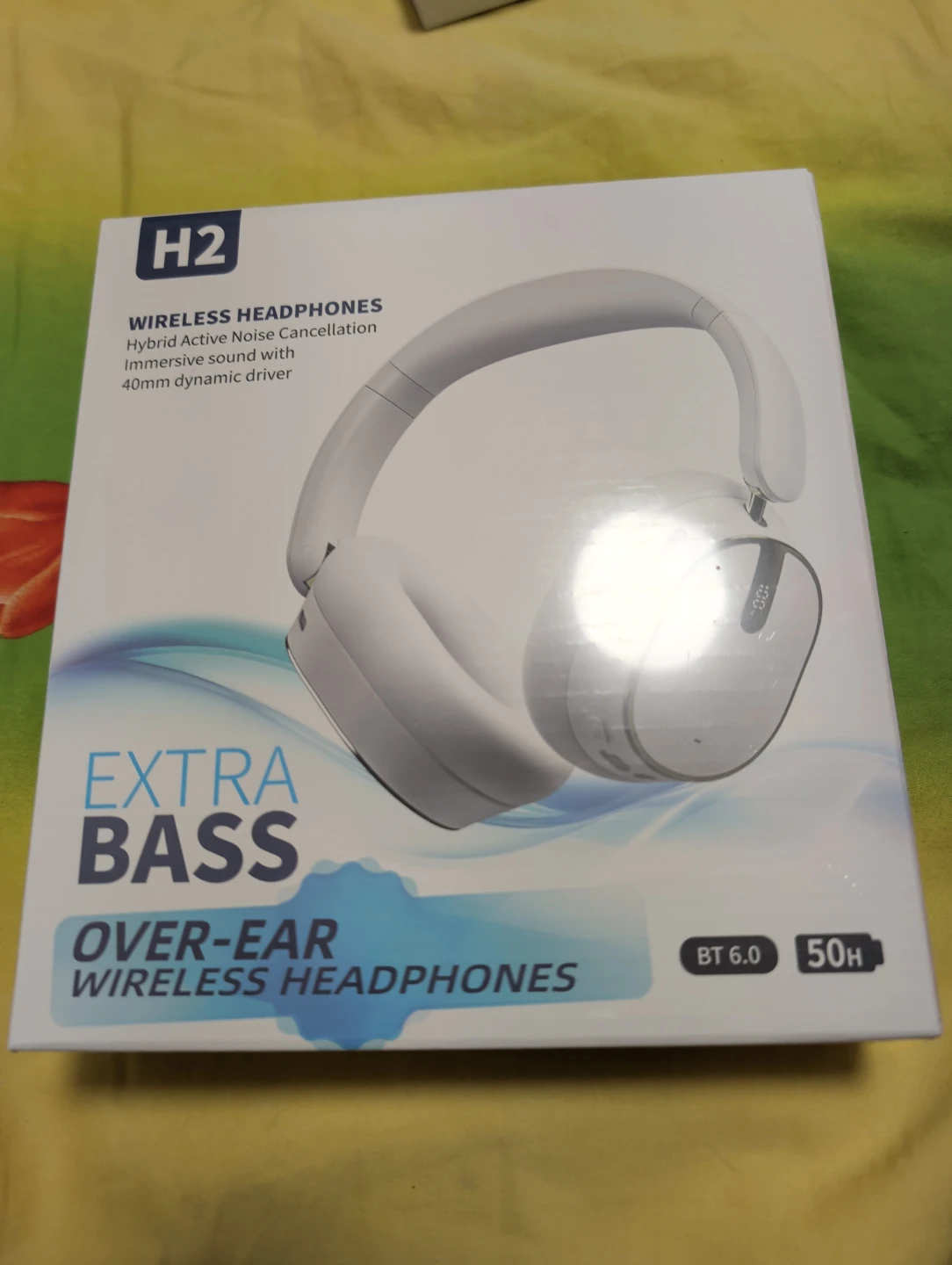 H2 Over-Ear Wireless Headphones with Hybrid
