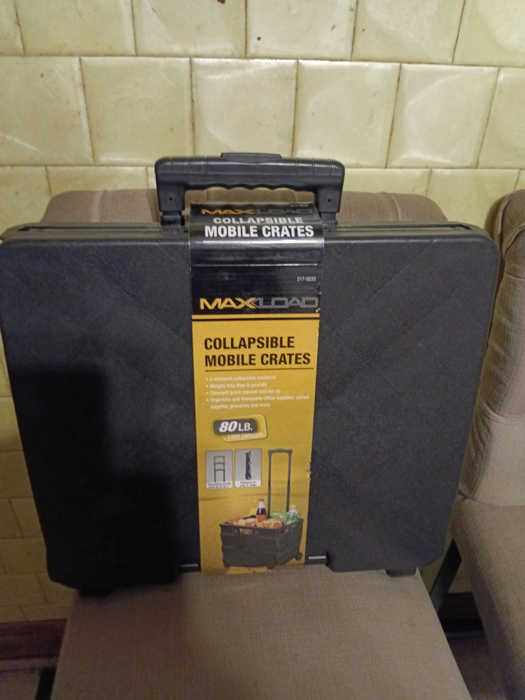 MaxLoad Collapsible Mobile Crates set of 2