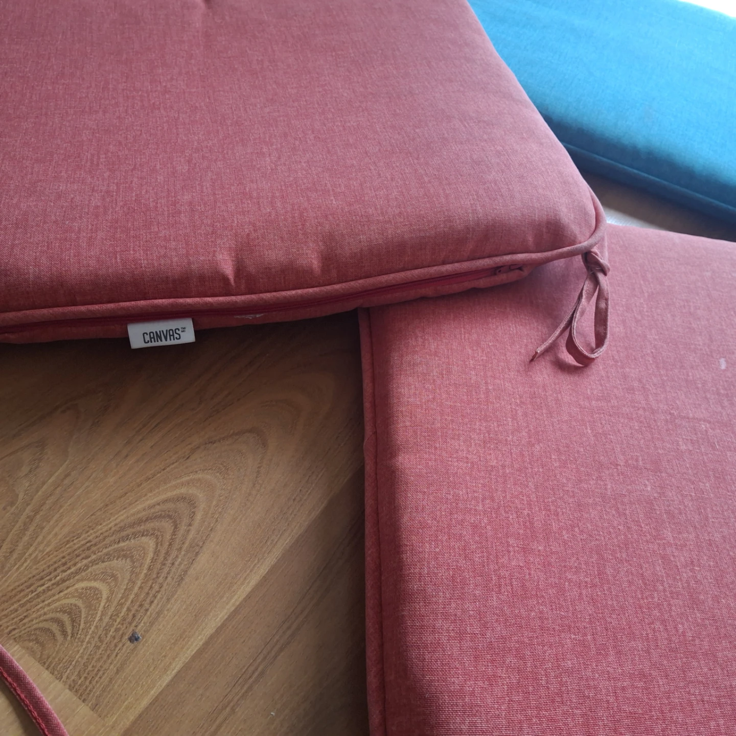 Seat Cushions - tangerine  and Teal - photo 2