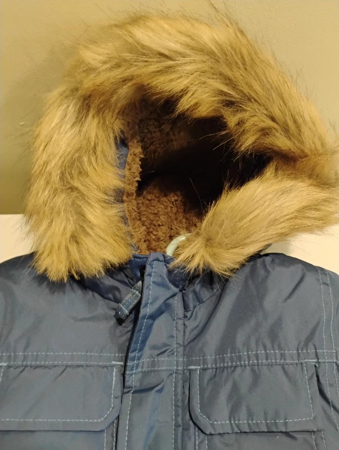 1 Madison Expedition Blue Lined Parka Jacket - photo 2