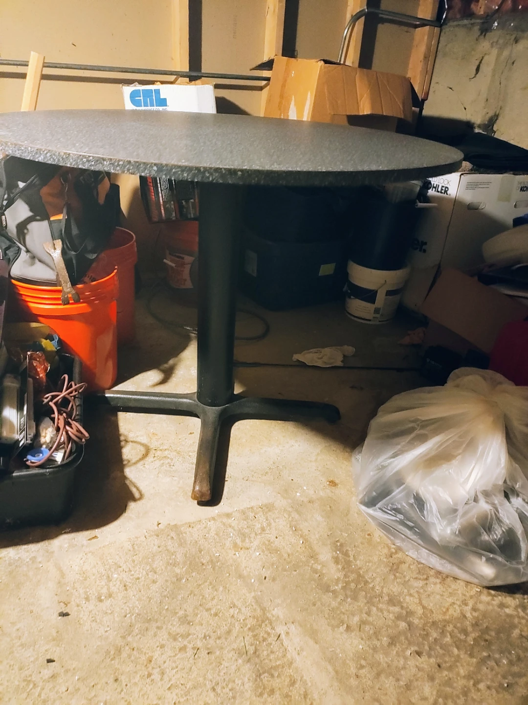 40" Round Commercial-Grade Bistro/Table – Good Condition - photo 3