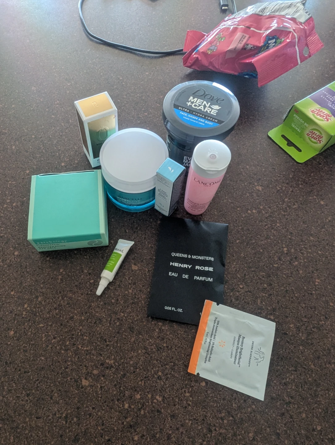 Assorted Skincare and Beauty Samples