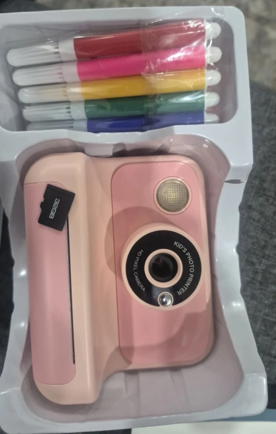 Kids Instant Print Camera in Pink - photo 2