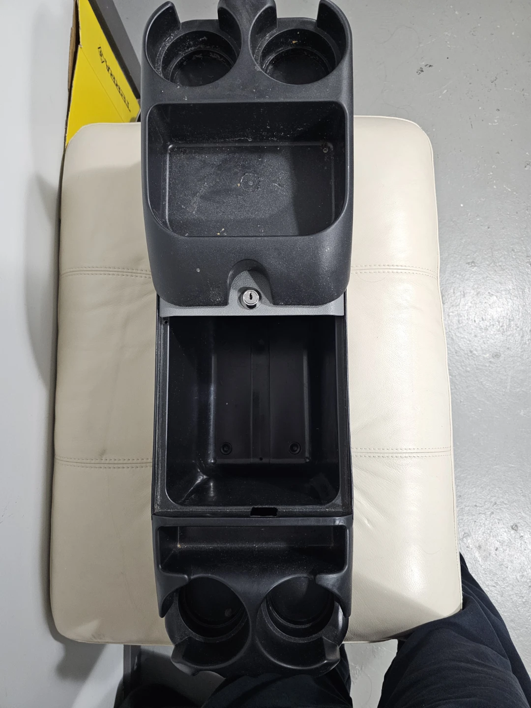 Car Console with Cup Holders and Storage - photo 2