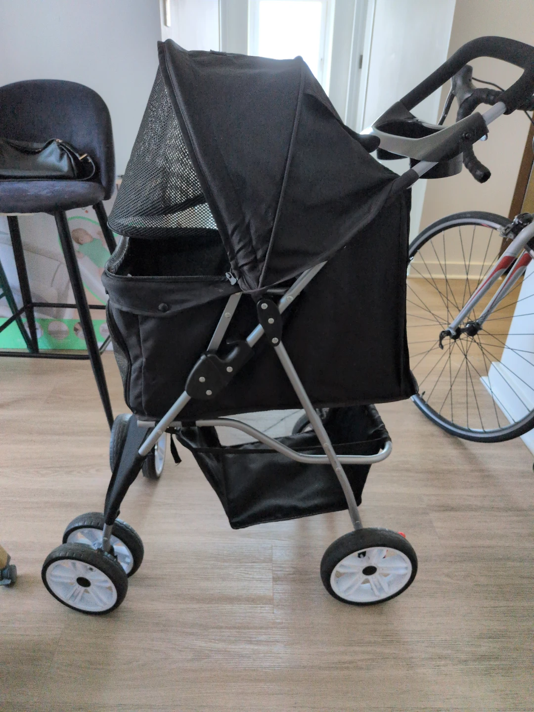 Black Pet Stroller - photo 2
